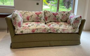 CJA Settee Upholstery